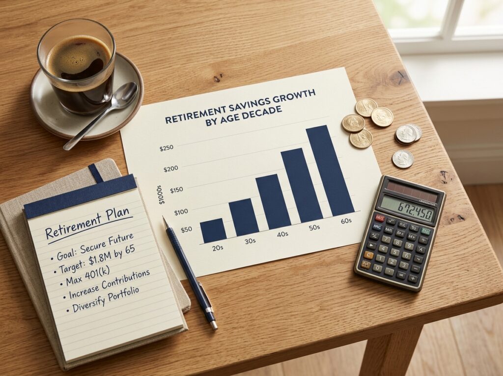 Average Retirement Savings by Age